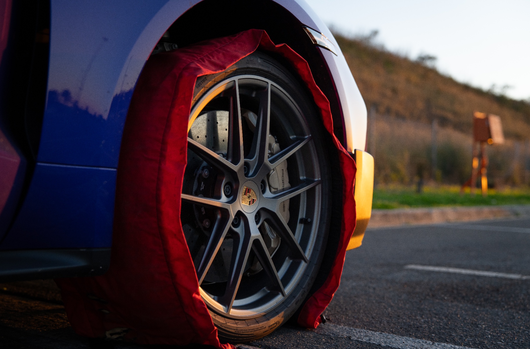 Porsche wheel detail